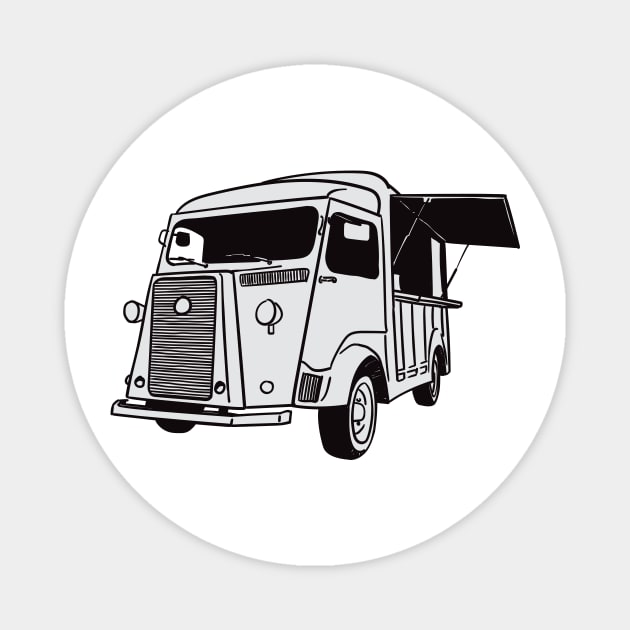 Food truck Magnet by StefanAlfonso